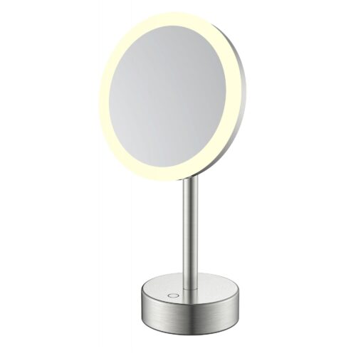 Зеркало косметическое с подсветкой JAVA S-M551L, сатин