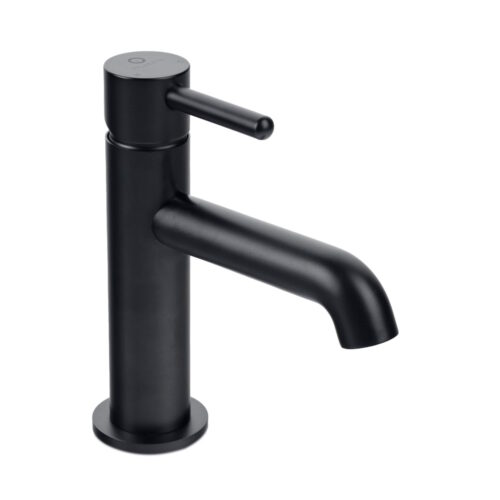 Смеситель для раковины FILARETE Roun FL5020BL, черный