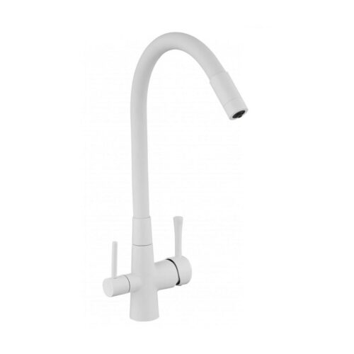 Смеситель для кухни с подключением к фильтру Savol S-L1806W-02, белый
