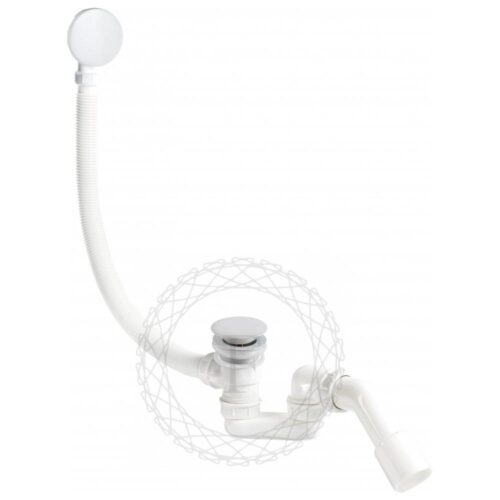 Слив-перелив (автомат, 90 см.) FILARETE FL90W, белый