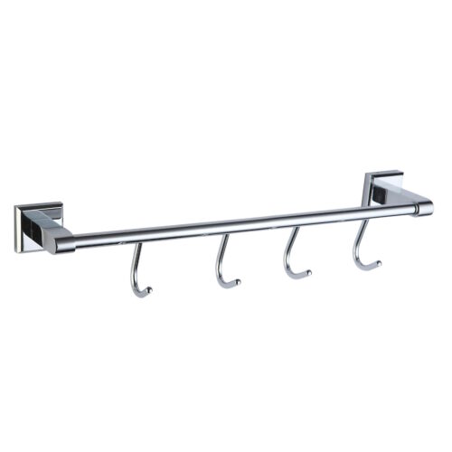 Планка с крючками Savol S-009574, хром