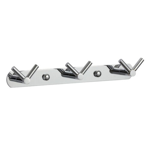 Планка с крючками Savol S-007223, хром
