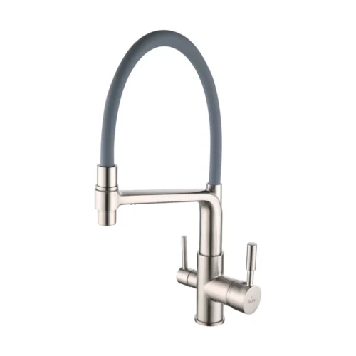 Смеситель для кухни Rose R658L, сатин