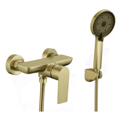 Смеситель для душа Fmark FS8802C, матовое золото