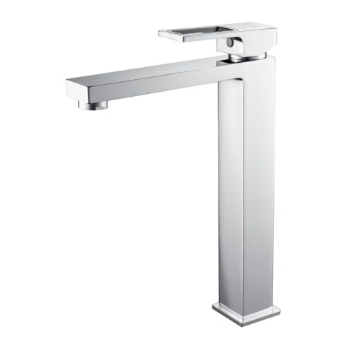 Смеситель для раковины высокий Raffine F1196, хром