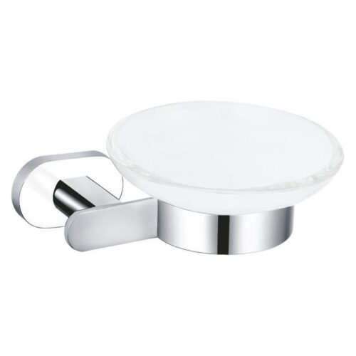 Мыльница Rav Slezak YUKON YUA0300CB, хром/белый