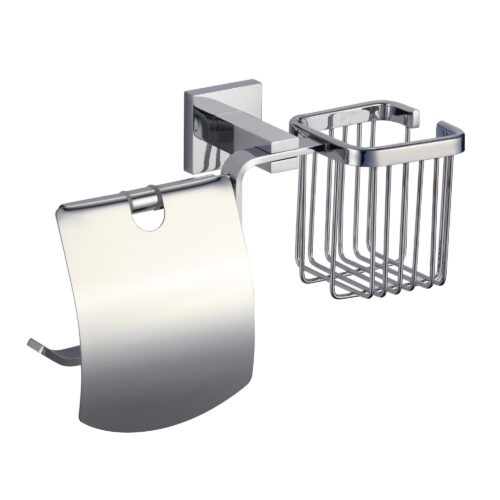 Держатель для туалетной бумаги и освежителя Savol S-L06551A, хром