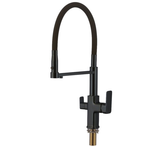 Смеситель для кухни с подключением к фильтру Savol S-L1809H-01, черный