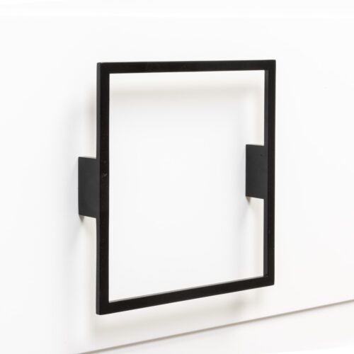 Ручка-скоба La Fenice Cubo Nero черная 160 мм.