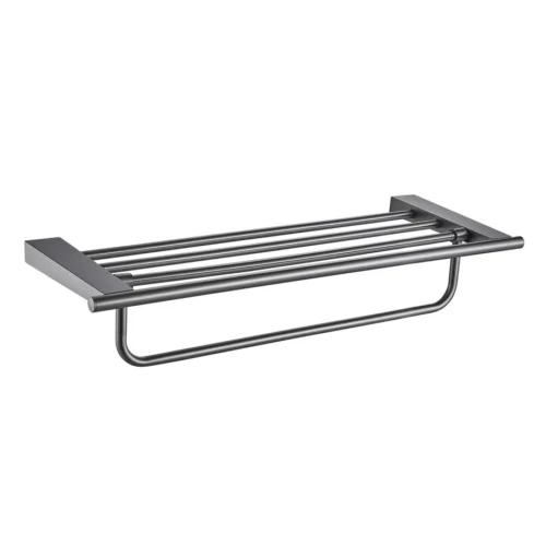 Полка для полотенец Shevanik SG5708T, оружейная сталь