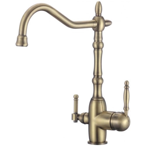 Смеситель для кухни с подключением к фильтру Savol S-L1803C, бронза