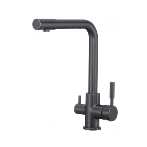 Смеситель для кухни с подключением к фильтру Savol S-L1801T, черный