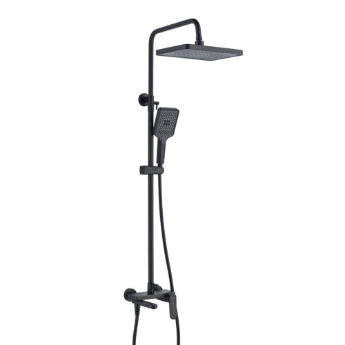 Душевая система Shevanik S4536H, черный