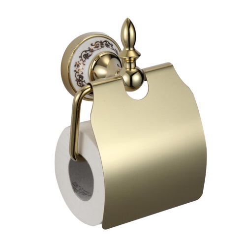Держатель для туалетной бумаги Savol S-06851B, золото