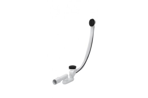 Слив-перелив (полуавтомат, 100 см.) Vega V55К Гл000026087, черный