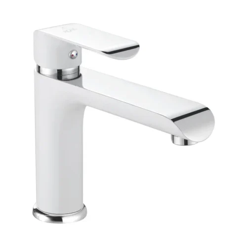 Смеситель для раковины Rose R21F R2101F-1, белый/хром