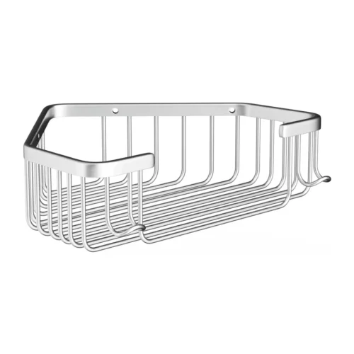 Полка угловая для ванной Shevanik SW01, хром