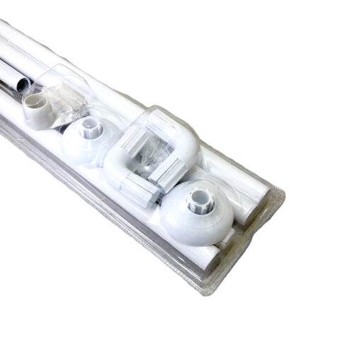 Карниз угловой для ванной Savol SK-8017S, белый