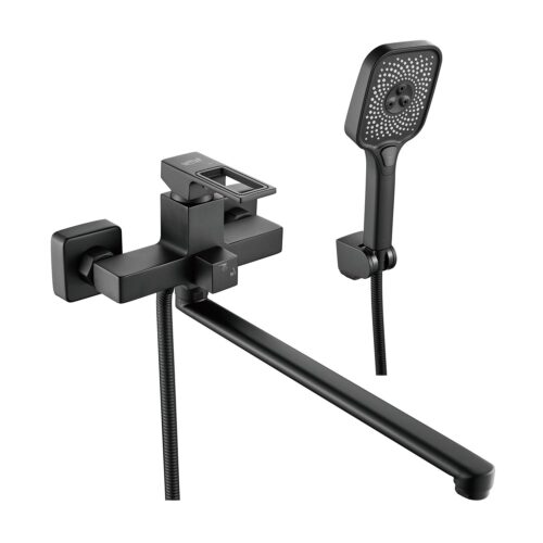 Смеситель для ванны Raffine F2296H, черный