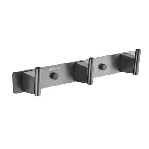 Планка с 3 крючками Shevanik SG5731T, оружейная сталь