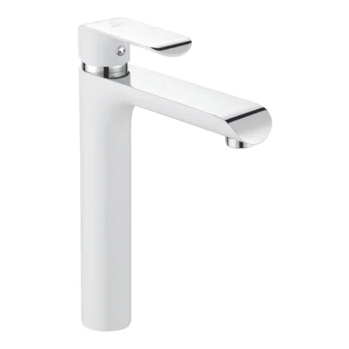 Смеситель для раковины Rose R21F R2111F, белый/хром