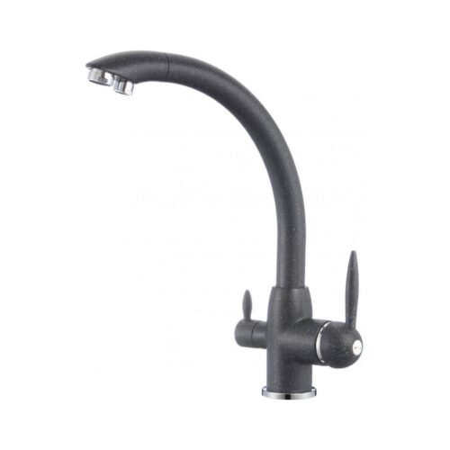 Смеситель для кухни с подключением к фильтру Savol S-L1699H, черный