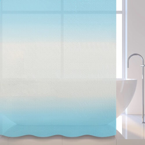 Штора для ванной комнаты Savol S-2D18A, плавный переход цветов