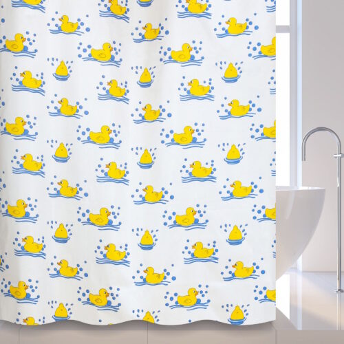 Штора для ванной комнаты Savol S-01718X, утята