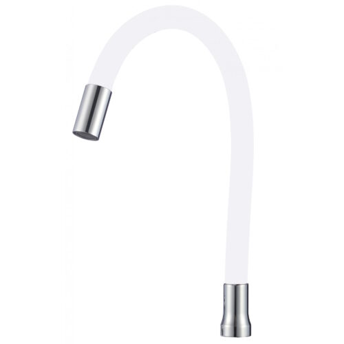 Гибкий излив для кухонного смесителя Savol S-CG02, белый