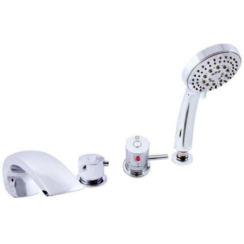 Смеситель на борт ванны Rav Slezak Dunaj Termostat DT272.5P