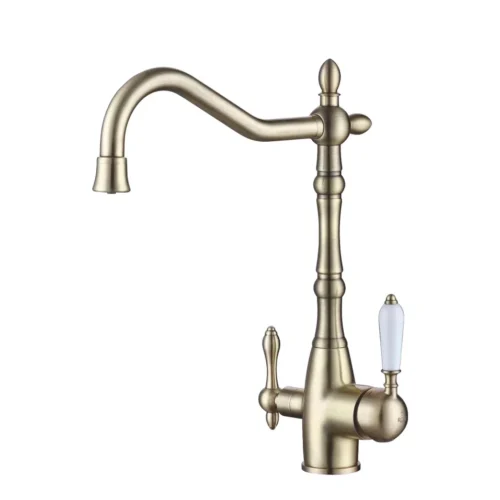 Смеситель для кухни Rose R158Q, бронза