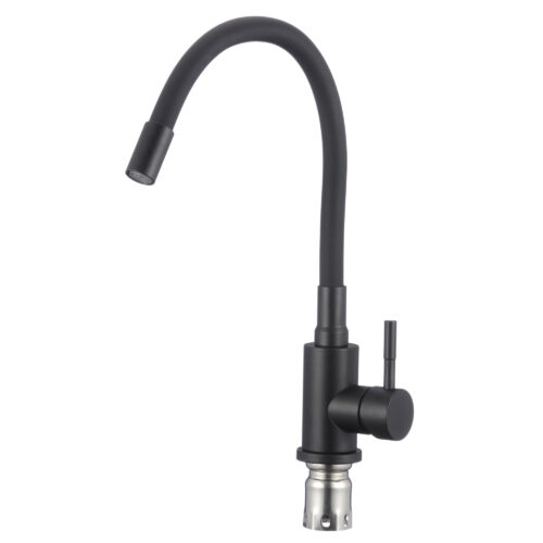 Смеситель для кухни Savol S-3002H-01, черный