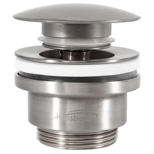 Донный клапан для раковины Hansberge H107NK, никель