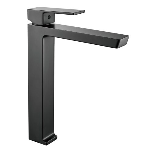 Смеситель для раковины высокий Rose R18H R1811H-1, черный