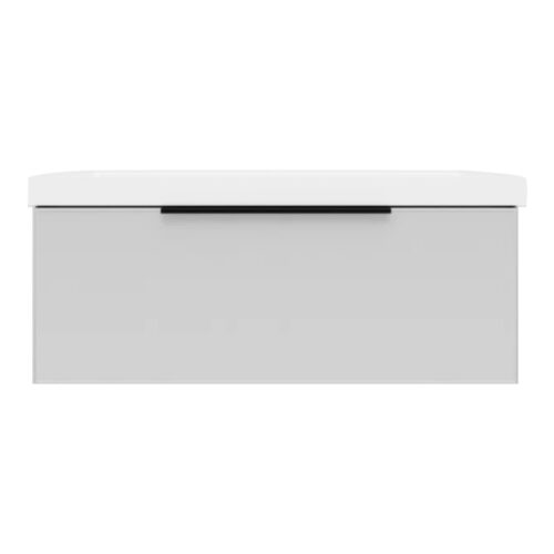 Тумба под раковину подвесная La Fenice SIMPLA FNC-01-SIM-B-100, белая