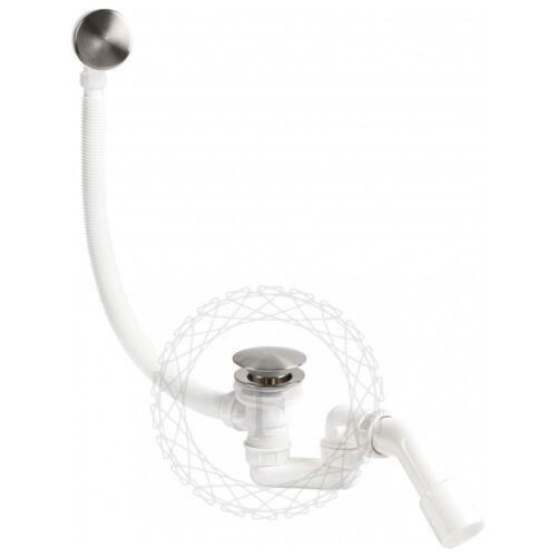 Слив-перелив (автомат, 90 см.) FILARETE FL90NK, никель