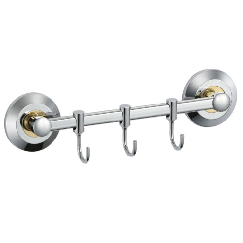 Планка с крючками Savol S-007173, хром