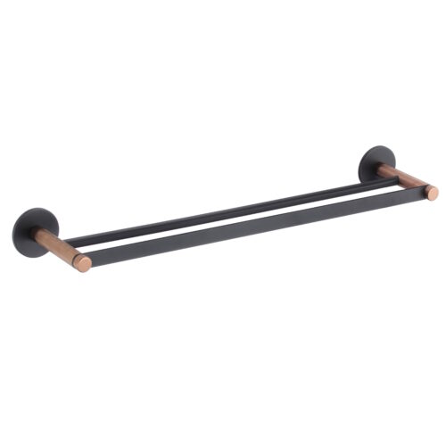 Полотенцедержатель Savol S-002148HD, черный/бронза