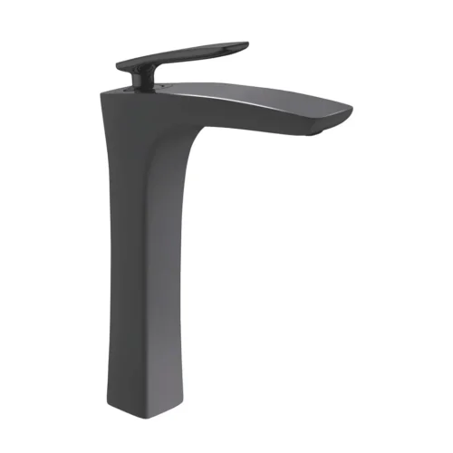 Смеситель для раковины высокий Rose R27H R2711H, черный