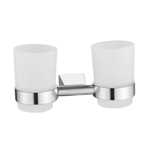 Стакан для ванной комнаты двойной Shevanik SG5722, хром