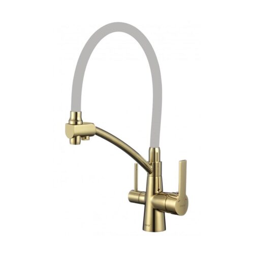 Смеситель для кухни с подключением к фильтру Savol S-L1805B-04, золото