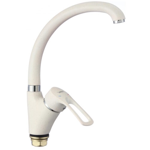 Смеситель для кухни Fmark S-4166W, белый