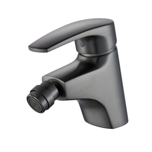 Смеситель для биде Shevanik S5007T, оружейная сталь