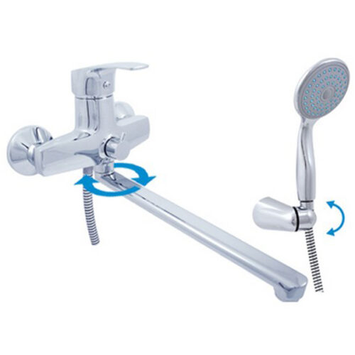 Смеситель для ванны Rav Slezak Kongo K053.5/2