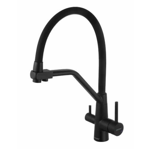 Смеситель для кухни с подключением к фильтру Fmark FS0662-H01, черный
