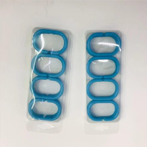 Кольца для шторы в ванную Savol S-YLK002B, синий