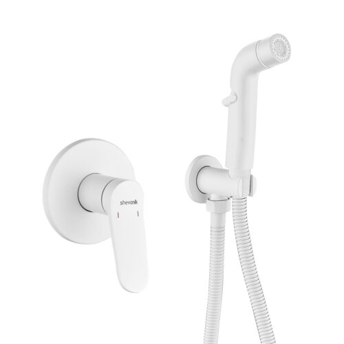 Гигиенический душ со смесителем Shevanik S4305C, белый