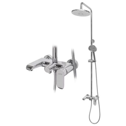 Душевая система Hansberge H5033C, хром