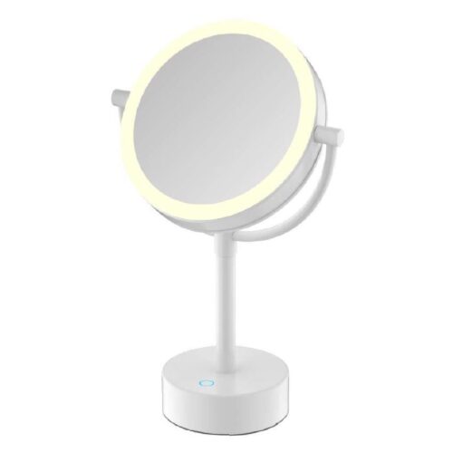 Зеркало косметическое JAVA S-M221W, белый