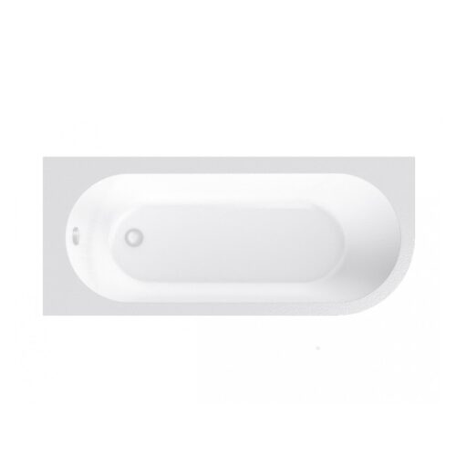 Ванна акриловая левосторонняя Vayer Irena Гл000026131, 170х72